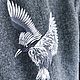 Coat with embroidery 'Bird', Coats, Novosibirsk,  Фото №1