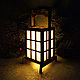 Миниатюрный японский фонарь, размер средний, высота 18 см, Ночники, Муром,  Фото №1