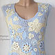 Lace knitted top. Tops. Studio by Varvara Horosheva (varvara911). Online shopping on My Livemaster.  Фото №2