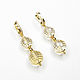 Order Citrine earrings 'Flash of the sun' yellow earrings gift. Irina Moro. Livemaster. . Earrings Фото №3