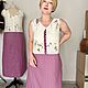 Льняное платье Майское. Сарафаны. Simply Wear by Di (Prokhorova Diana). Ярмарка Мастеров.  Фото №9