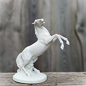 Винтаж handmade. Livemaster - original item Statuette, horse, porcelain, Wallendorf, Germany.. Handmade.