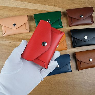 Сумки ручной работы. Ярмарка Мастеров - ручная работа Кошелек кожаный Street Red. Handmade.
