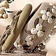 A set of bracelets 'Snowberry' from polymer clay, Bracelet set, St. Petersburg,  Фото №1