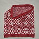 MK Snood - shirt in Latvian style jacquard, Knitting patterns, Vilnius,  Фото №1