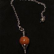 Фен-шуй и эзотерика handmade. Livemaster - original item Biolocation pendulum Red aventurine. Handmade.