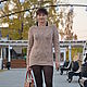Sweatshirts: knitted sweater Leaves, Sweater Jackets, Gurevsk,  Фото №1