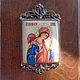 Order Icon 'the Holy great Martyr Barbara'. Enamel63. Livemaster. . Souvenirs3 Фото №3