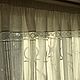 Tulle linen combined' with milk top ' Shir.250cm, Curtains1, Ivanovo,  Фото №1