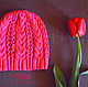 Knitted set Crimson bell, knitted skirt and cap. Skirts. (Milena-Pobedova) (Milena-Pobedova). Online shopping on My Livemaster.  Фото №2