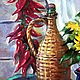  Натюрморт с тыквой и подсолнухами. Картины. Татьяна Листопад. Картины и керамика (tatyana-listopad). Ярмарка Мастеров.  Фото №4