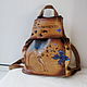 Backpacks with painting, applique and engraving to order Svetlana, Backpacks, Noginsk,  Фото №1