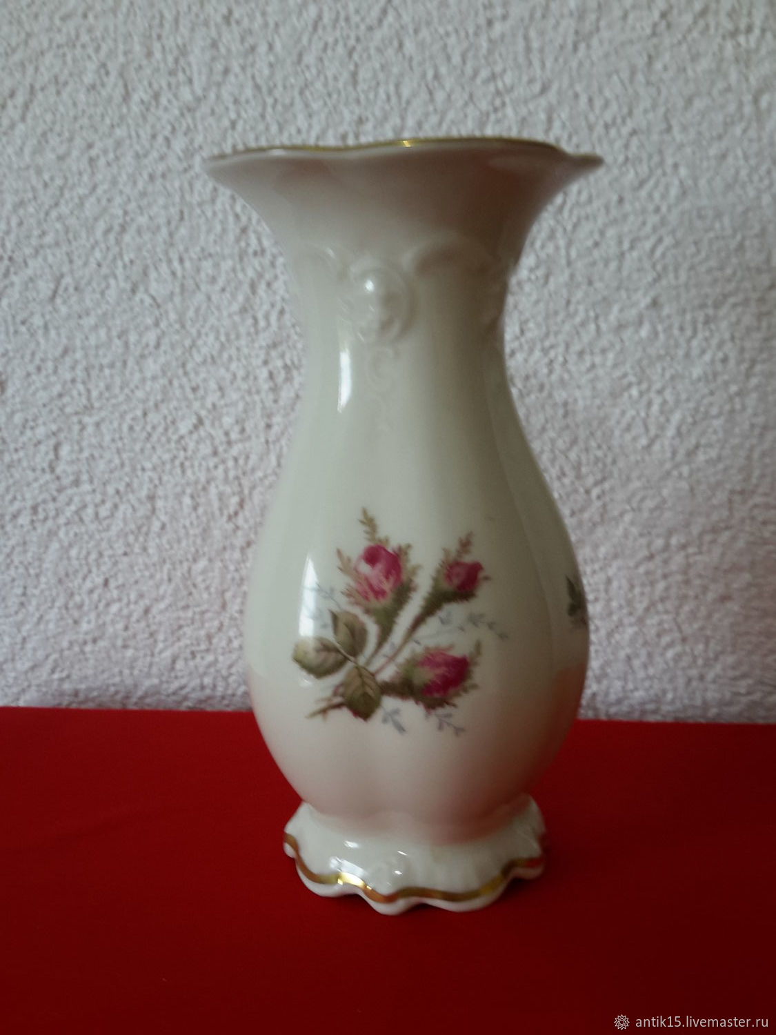 Винтаж Rosenthal."Classic Rose" Шикарная ваза 17x9 cм купить в