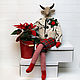 Mr. Bull-a big elf in the Scandinavian style, Interior doll, St. Petersburg,  Фото №1