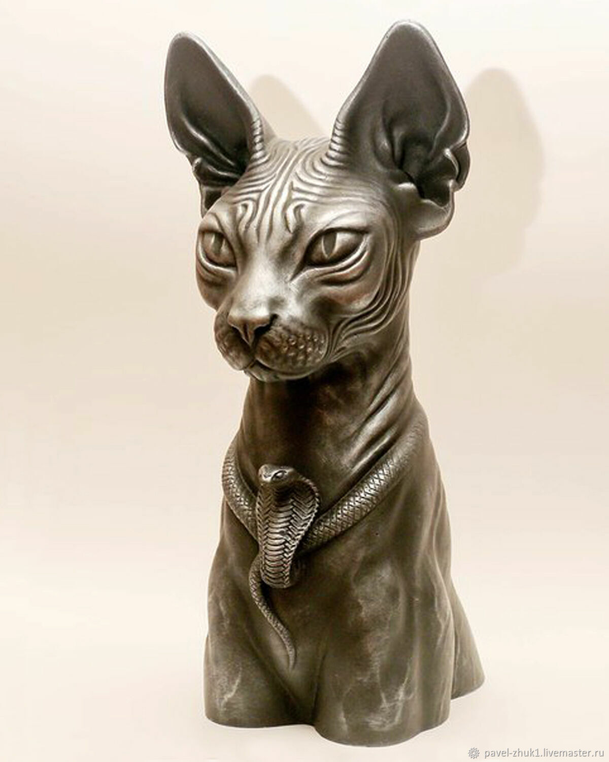 Сфинкс кошка статуя