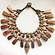 Wooden necklace "Collar-2", Necklace, Moscow,  Фото №1