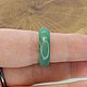 17 R-R Ring Green Tinted Agate (nkzta17). Rings. Selberiya shop. My Livemaster. Фото №5