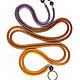 Thin belt rope made of beads with amethyst brown lilac. Belt. gershman. My Livemaster. Фото №6