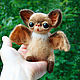 Летучая мышь. Мягкие игрушки. Татьяна (ufawooltoys). Ярмарка Мастеров.  Фото №4
