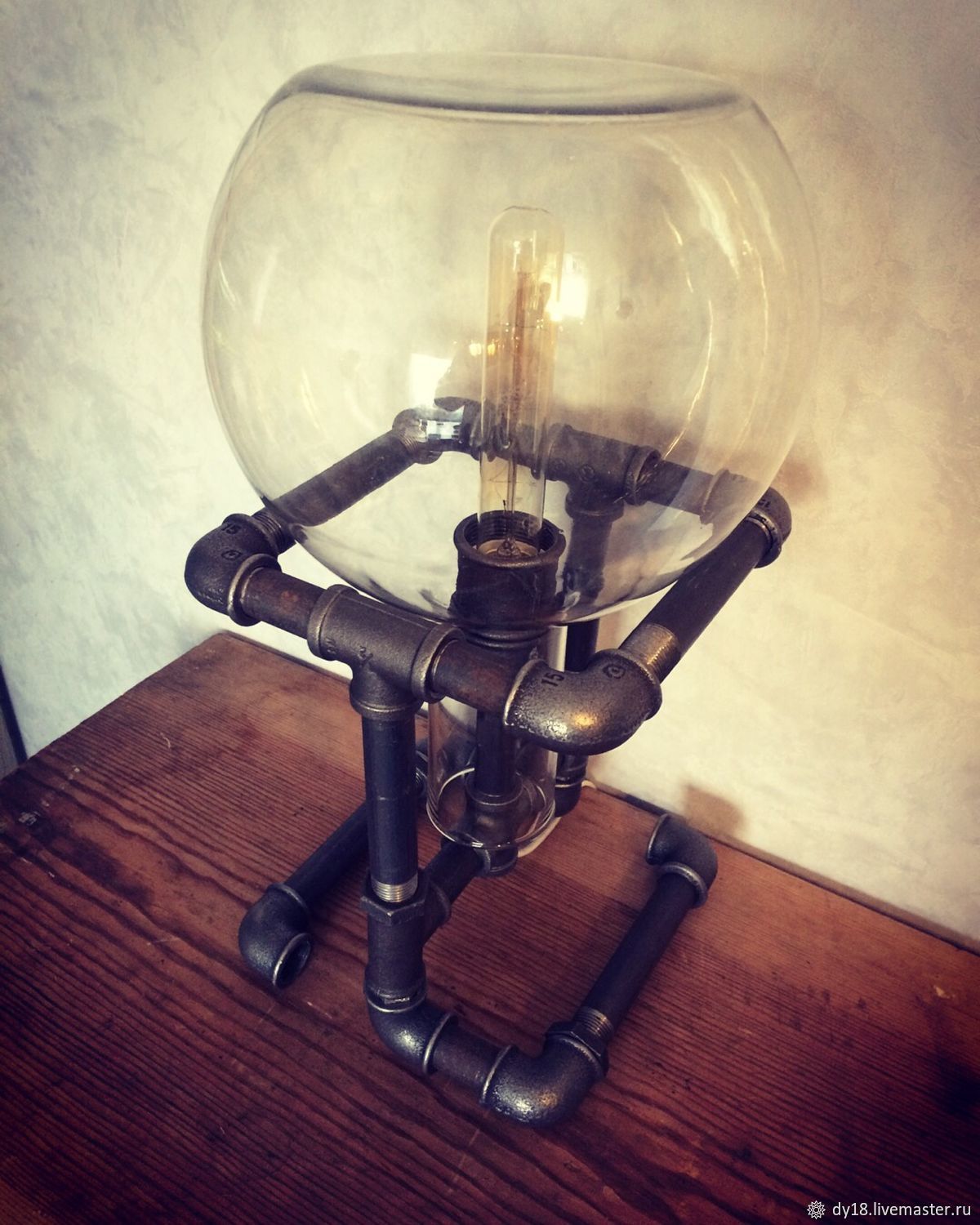 Светильник в стиле лофт в интернет-магазине на Ярмарке Мастеров ...