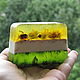 Three-layer herbal soap (calendula-oatmeal-mint), Soap, Rostov-on-Don,  Фото №1