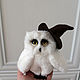 Plush toy owl Hedwig. Stuffed Toys. handmade toys by Mari (handmademari). My Livemaster. Фото №4
