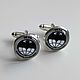 Cufflinks silver plated Military intelligence. Cuff Links. Linda (LKdesign). Online shopping on My Livemaster.  Фото №2