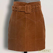 Одежда handmade. Livemaster - original item Mini skirt straight 