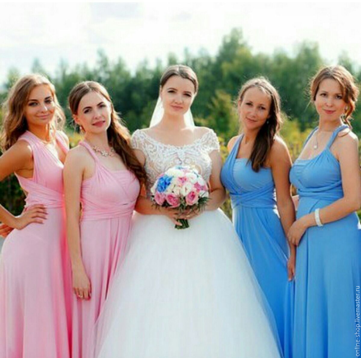 Платье Трансформер Для Подружек фото 7