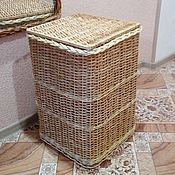 Для дома и интерьера handmade. Livemaster - original item Laundry basket square wicker from a vine. Art.50012. Handmade.