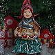 Christmas tree toy in Victorian style. Interior doll. Мишки Тедди и куклы Садовниковой Оксаны. My Livemaster. Фото №4