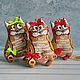 Кофейная котя с рецептом хорошего настроения. Куклы и пупсы. Марина Банникова*Кофейные сувениры*. Интернет-магазин Ярмарка Мастеров.  Фото №2