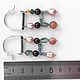 Twin earrings 'Gems option with fluorite '. Earrings. Ekart Ekaterina Dmitrieva. My Livemaster. Фото №6