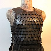 Субкультуры handmade. Livemaster - original item Leather cuirass. Handmade.