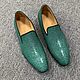 Loafers made of genuine polished sea stingray leather, Loafers, St. Petersburg,  Фото №1