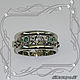 Rings/pair 'Wedding-EXCLUSIVE' serebro925, sapphires,emeralds.VIDEO. Rings. MaksimJewelryStudio. Online shopping on My Livemaster.  Фото №2