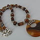 Necklace made of natural stones 'Polished agate'. Necklace. Magic box. Online shopping on My Livemaster.  Фото №2