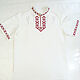 Men's Slavic shirt 'RUSICH' white. People\\\'s shirts. KubanLad. My Livemaster. Фото №4