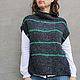 A stylish vest made of Merino boucle vest Fashion. Vests. svetlana-sayapina. Online shopping on My Livemaster.  Фото №2