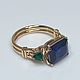 Кольцо золотое.Кольцо с сапфиром. Кольцо с изумрудом. Кольца. Treasure Fine Jewellery. Ярмарка Мастеров.  Фото №5