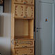 Side Cabinet carved-painted beech with doors and drawers. Cabinets. WOODMELODY. Online shopping on My Livemaster.  Фото №2
