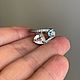 17. Кольцо с натуральным морганитом и аквамарином, 4.0 ct. Кольца. Елена. Ярмарка Мастеров.  Фото №5