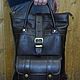 Order Backpack-leather bag 62. Sergei. Livemaster. . Backpacks Фото №3