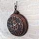 Wall Clock Steampunk Quartz Clock Industrial Style Upcycling. Watch. nbardova. Online shopping on My Livemaster.  Фото №2