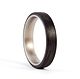 Обручальные кольца из титана и карбона от WickerRing
