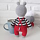 Hippo crochet. Stuffed Toys. OlikCrochet by Olik Ask. Online shopping on My Livemaster.  Фото №2