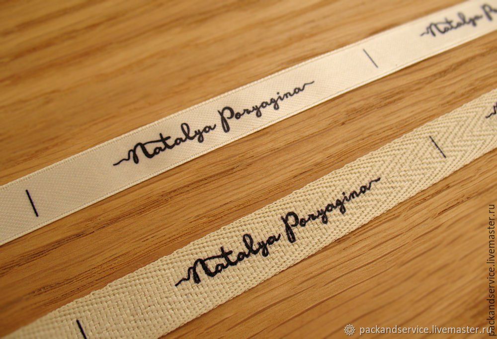 Тканевые бирки в интернет-магазине Ярмарка Мастеров по цене 1 ...