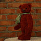 Мишка Агний. Мишки Тедди. Елена Перминова (elenaperminovabears). Ярмарка Мастеров.  Фото №6