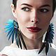 Earrings 'Wings', Earrings, Ekaterinburg,  Фото №1