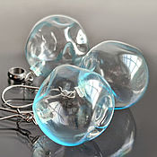 Украшения handmade. Livemaster - original item Iceberg lampwork kit, blown glass. Handmade.